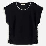 Madewell NWT Black Side-Cinch Muscle Tee - Size: Medium Photo 8