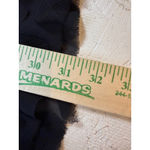 Ralph Lauren Lauren Black Textured Midi Skirt XL Silk Blend Photo 4