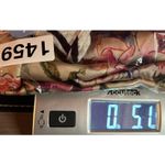 Metaphor  Women's One-Sided Floral Stripe Beige Shirt Sz Large Casual Summer Photo 8