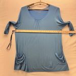 LOGO By Lori Goldstein  Tunic Top Blue XL Photo 10
