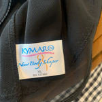 Biridie? Denim Vest Sz Medium Beaded Dip Dyed USA Red White Blue Black Photo 3