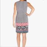 Mario Serrani  Italy Geometric Print Sheath Dress‎ Size 10 NWT Photo 7
