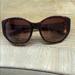 Tory Burch  Brown Tortoise Sunglasses Photo 2