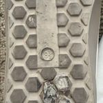 ShuShop Cream and Tan Sneakers with Black Star White Size 8.5 Photo 4