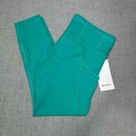 Lululemon Fast and Free High Rise Tights Maldives Green Leggings Size 12 NWT Photo 3