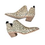 Dolce Vita Cow Fur Leopard Print Slip Photo 0