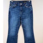 AG Adriano Goldschmied Womens Jeans Blue Denim Farrah Boot Crop High Rise Fit 28 Photo 5