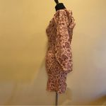 Free People  Apricot Combo Floral Smock It To Me Mini Dress Size M NWOT Photo 10