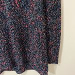 Como Black  Women’s Long Loose Knit Sweater Size Small Photo 2