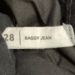 PacSun Women's Black Baggy Distressed Ripped Wide Leg High Waist Denim Jeans 28 Photo 6