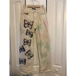 Calvin Klein Jeans Women's High Rise 90s Fit Butterfly Print Pants Size 26 Photo 8