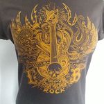 Lucky Brand Women's High Voltage Rock Shirt Top Photo 1