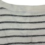 Loft Outlet Lounge Size Large Striped Long Sleeve Pullover Sweatshirt Sweater Photo 2