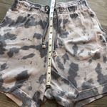 Nike Training Dri Fit Get Fit Fleece Heather Grey Tie Dye Shorts Womens Size XS Photo 6