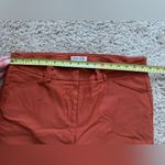 Nanette Lepore Nanette Laporte Women’s Ankle Pants Picante Rusty Red Color Size 12 Stretch Photo 1