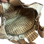 Jessica Simpson Snakeskin Print Handbag Purse Tote Vegan Leather Large Women's Photo 7