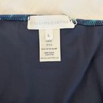 Stella McCartney NWT Bikini Bottoms Blue Marble Print Large String Bikini Photo 2