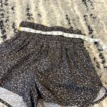Free People Movement Is he Way Home Shorts Small Animal Print Black Photo 5