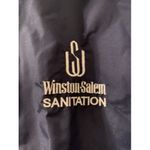 Port Authority Winston Salem Sanitation Department Women’s Zip Up Jacket Coat Size Large Blue Photo 5
