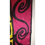Vintage Square Silk Scarf Escada 1980s Circus Horse Photo 8
