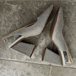 Bar III NWT  Arrica Slingback Pumps, Silver Bling Size 7M New in Box Retail $89.5 Photo 6