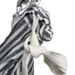 Fifteen Twenty FIFTEEN-TWENTY Skort Shorts White Blue Striped Wrap Linen Woven Large Photo 2