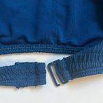 Aerie Scoop Indigo Blue Textured Swim Top Size Medium Photo 7