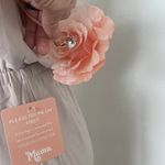 Show Me Your Mumu off back HALTER maxi DRESS SMALL BEIGE bridesmaid Photo 7