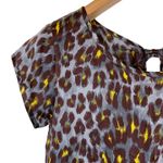 Rory Beca Women’s Silk Mini Dress Size XS Extra Small Leopard Animal Print Photo 1