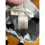 Drapers & Damons High Rise Track Pants Gray Joggers with Side Glitter Stripe S Photo 3