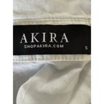 Akira  Cotton Blend white Zip At the Back size small Corset Photo 3