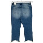 Sneak Peek Melbourne High Rise Distressed Straight Leg Jeans size 16 NWT Blue Photo 8