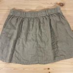 Green Nicole Miller Linen Skort Size L Photo 2