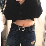 Target Cropped Black Sweater  Photo 0