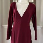 Katie May Back Cut Out Trumpet Gown Cleo Plunging Maxi Dress Size 16 NWT $450 Photo 10