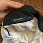 POLO GOLF WHITE & NAVY QUARTER ZIP PULLOVER TENNIS COUNTRY CLUB Size L Photo 3