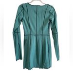 Finesse Green Karlie Lace Up Boss Mini Dress Photo 6