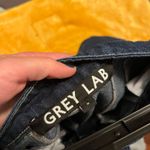 Grey Lab Denim Vest and Pleat Skirt Blue Photo 3