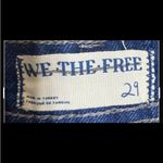We The Free Free People Women's Equinox Denim Trouser. Size 29” Photo 6