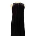 Betsey Johnson VTG  Halter Dress Size 10 Black Velvet Cocktail Party Formal LBD Photo 3