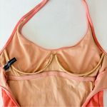 Ralph Lauren  Women’s One Piece Swimsuit Orange Backless Size 10 Photo 4