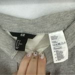 H&M Mini Skirt Solid A Line Sweatpant Womens Medium Grey Photo 5