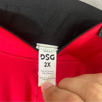 DSG Red Compression Mid Rise Spandex Shorts Size 2X NWT Photo 5