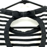Kate Spade  size XS black and white tank top‎ with keyhole back cotton blend Photo 2