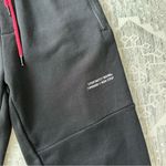 ZARA Black Streetwear Lounge Athletic Jogger Constantly Moving Forward Size S Photo 3