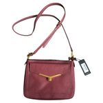 Botkier  Red Crossbody Bag with Gold Clasp 100% Leather MSRP 228.00 Photo 0