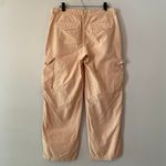 Madewell Women's size 29 Pink Cargo Straight Leg Pants Baggy Boho Military Photo 6