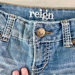 Y2K Low Rise Denim Mini Shorts 5/30" Blue Photo 1