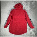 Tommy Hilfiger  Jacket Womens Small Red Windbreaker Preppy‎ Nautical Streetwear Photo 2
