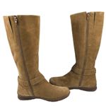 BOC Born on Comfort Tall Bohemian Style Suede Boots EUC $175 Size 6M S3053 Tan Photo 7
